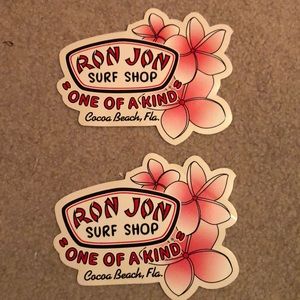 Ron jon stickers cocoa beach